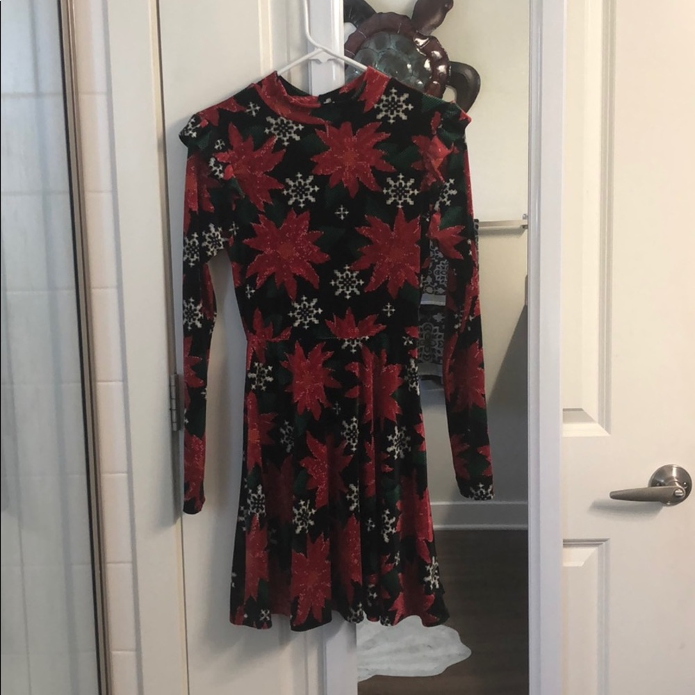 Cute Velvet Holiday Dress